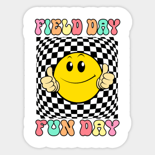 Hippie Field Day Fun Day For Teacher Kids Field Day Sticker